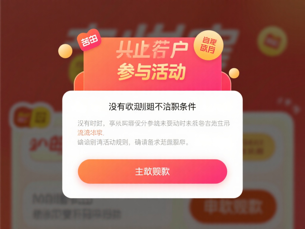 此外，若用户在参与活动时未满足相应的流水要求，也可