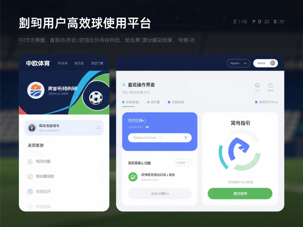 为了让用户更高效地使用平台，中欧体育提供了直观的操